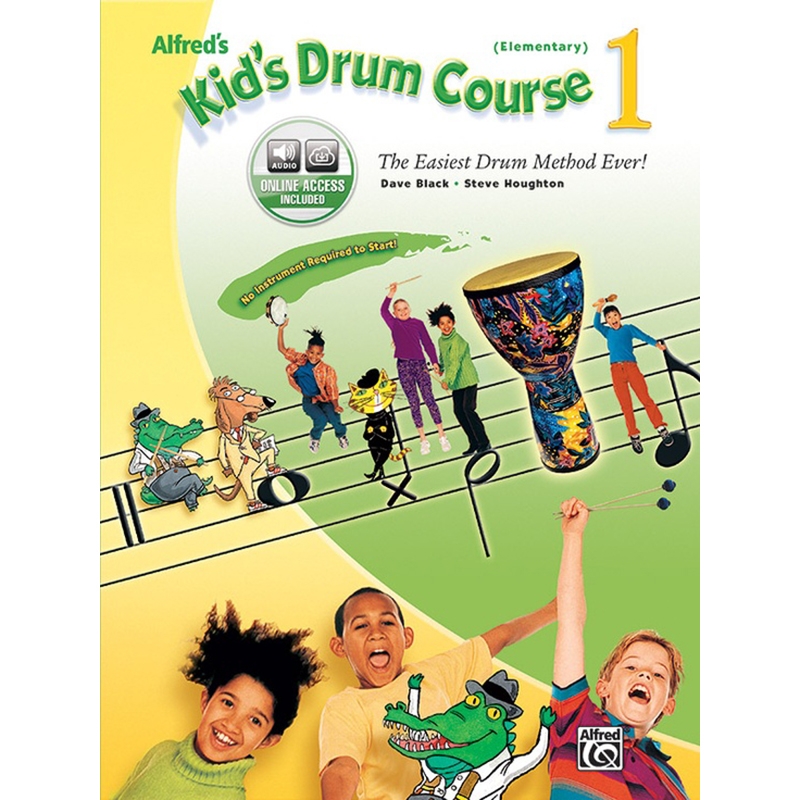 (할인) Alfred's Kid's Drum Course 1알프레드 어린이 드럼 교본 1[00-23182]*