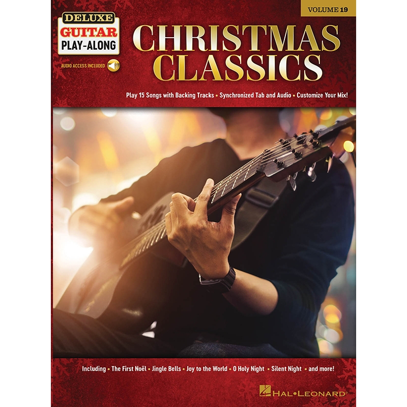 (할인) Christmas Classics (Deluxe Guitar Play-Along)크리스마스 고전 캐롤 기타 타브 악보집 (온라인 음원 포함)[00294776]