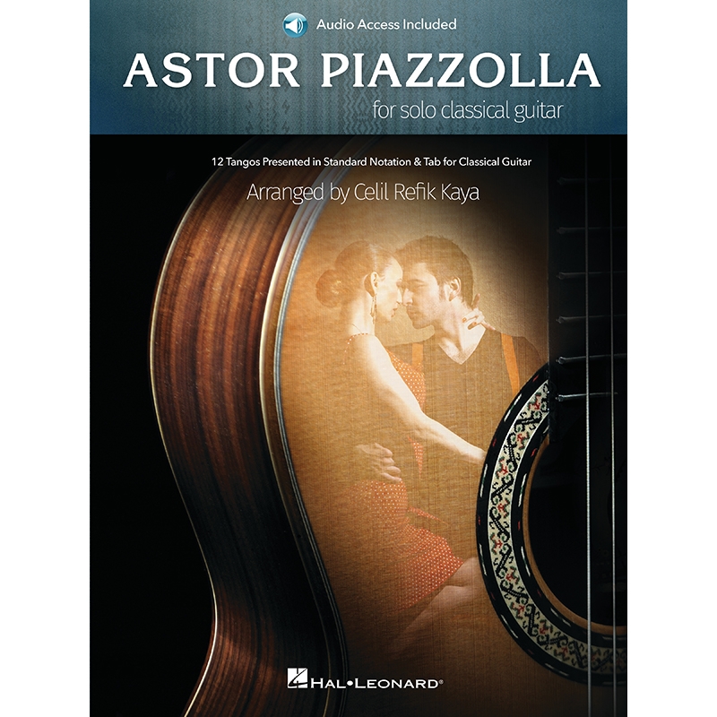 아스토르 피아졸라 클래식 기타 타브 악보 (온라인 음원 포함) Astor Piazzolla for Solo Classical Guitar [00324098]