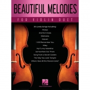 Beautiful Melodies for Violin Duet바이올린 듀엣 팝송 선곡집[00368886]