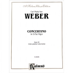 Weber - Concertino for Clarinet in E-flat Major, op. 26베버 - 클라리넷 콘체르티노 E♭장조 op. 26[00-K03936]*