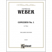 Weber - Clarinet Concerto No. 1 in F Minor, op. 73베버 - 클라리넷 협주곡 1번 F단조 op. 73[00-K03937]*