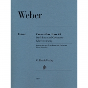 헨레 베버 호른 협주곡 e단조 op 45 [HN1179] Henle 정식수입 원전 악보