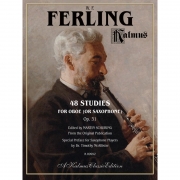 Ferling - 48 Studies for Oboe op. 31 (or Saxophone)펠링 - 오보에 색소폰 48 연습곡[00-K09992]*