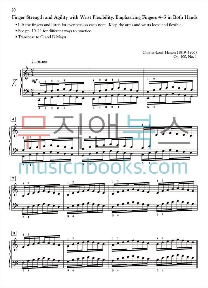 부르크뮐러 체르니 하농 컴필레이션 피아노 교재 1권 [00-19676] Alfred 악보