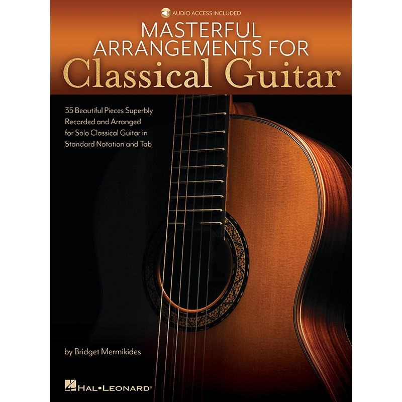 Masterful Arrangements For Classical Guitar클래식 기타 선곡집 타브 악보 온라인 음원 포함 (브리짓 머미키데스 Bridget Mermikides)[00379179]