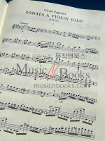 파가니니 바이올린 솔로를 위한 소나타 악보 MS83 Paganini [50603952]