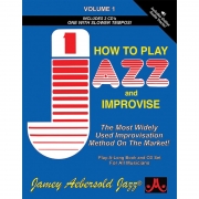 How to Play Jazz and Improvise하우 투 플레이 재즈 앤 임프로바이즈 (제이미 애버솔드 Jamey Aebersold Jazz)[24-V01DS]*