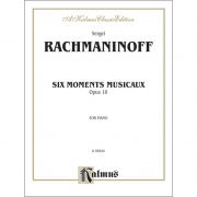 라흐마니노프 악흥의 순간 op 16 피아노 악보 Rachmaninoff Six Moments Musicaux [00-K03820]