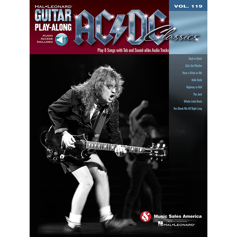 AC/DC Classics (Guitar Play-Along) AC/DC 베스트 기타 타브 악보 (온라인 음원 포함) [00701356]