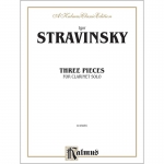 Stravinsky - Three Pieces for Clarinet Solo스트라빈스키 - 클라리넷 솔로를 위한 3개의 소품[00-K03935]