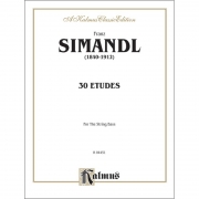 Simandl - Thirty Etudes for String Bass시맨들 - 30개의 더블 베이스 에뛰드[00-K04451]*