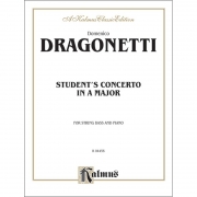 드라고네티 콘트라베이스 협주곡 A장조 악보 Dragonetti Student's Concerto in A Major [00-K04456]