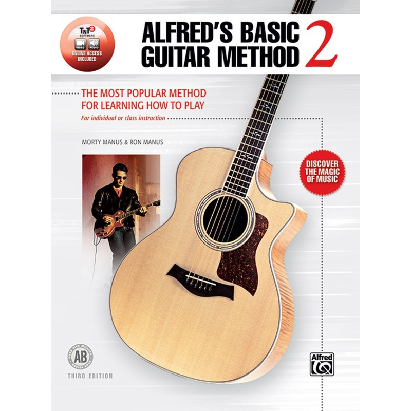 Alfred Basic Guitar Method 2 (Third Edition)알프레드 베이직 기타 메쏘드 2권 (온라인 음원 영상 포함)[00-45306]