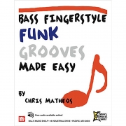 핑거스타일 펑크 그루브 베이스 교재 (온라인 음원 포함) Bass Fingerstyle Funk Grooves Made Easy [MB21443]