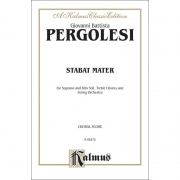 Pergolesi - Stabat Mater페르골레시 - 스타바트 마테르 (성모의 슬픔) 성악 코랄 SATB 악보[00-K06375]*