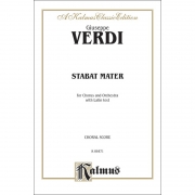 Verdi - Stabat Mater베르디 - 스타바트 마테르 (성모의 슬픔) 성악 코랄 SATB 악보[00-K06471]