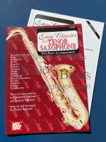 Easy Classics for Tenor Saxophone (flute, clarinet, alto sax, trumpet)테너 색소폰을 위한 쉬운 클래식 악보[MB96299]