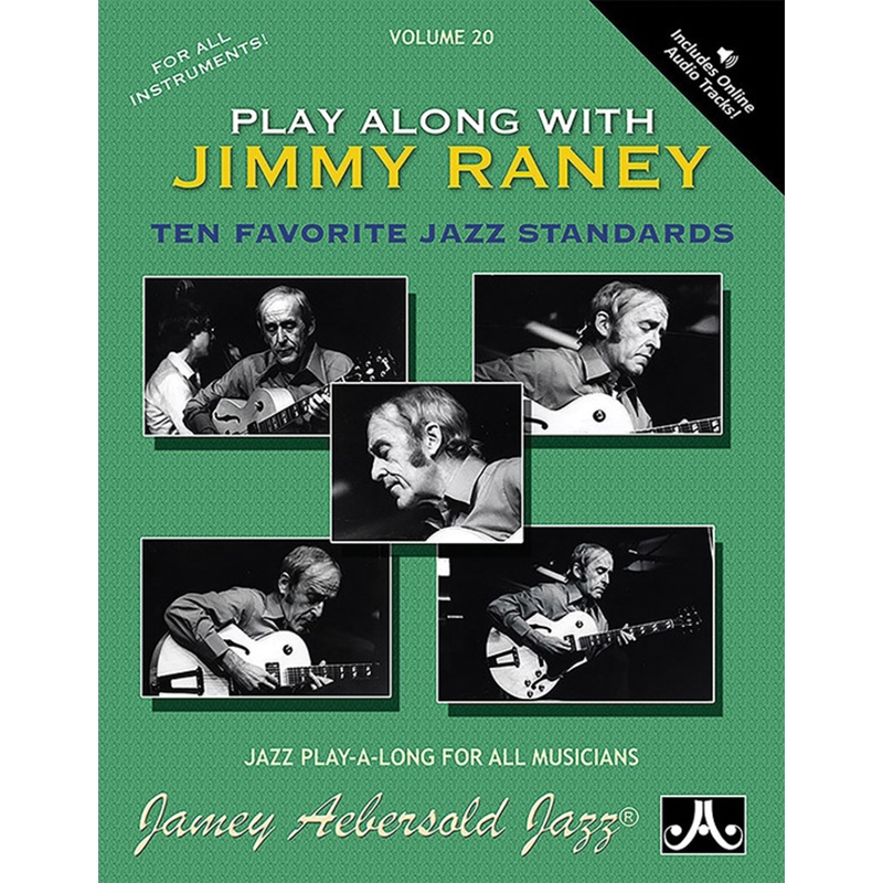 (할인) Jimmy Raney - Play Along with Jimmy Raney지미 레이니 재즈 기타 솔로 (오선악보 + 온라인 음원)[24-V20DS]