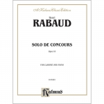 Rabaud - Solo de Concours, Opus 10앙리 라보 - 솔로 드 콩쿠르 op. 10[00-K03323]