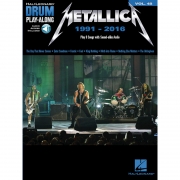 Metallica: 1991-2016 (Drum Play-Along)메탈리카 드럼 악보[00234341]*