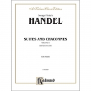 헨델 하프시코드 모음곡 2권 9-16번 피아노 악보 Händel Suites and Chaconnes Volume 2 [00-K03509]