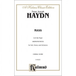 하이든 B플랫 장조 하모니 미사곡 성악 코랄 SATB 악보 Haydn Mass Harmoniemesse [00-K06225]