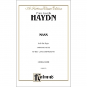 하이든 B플랫 장조 하모니 미사곡 성악 코랄 SATB 악보 Haydn Mass Harmoniemesse [00-K06225]