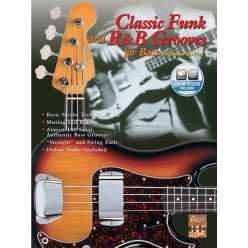 펑크 알앤비 베이스 그루브 교재 (온라인 음원 포함) Classic Funk and R&B Grooves for Bass [00-0449B]