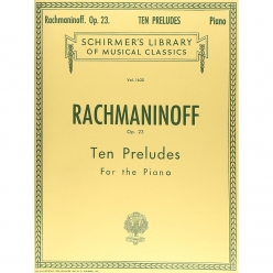 라흐마니노프 10개의 프렐류드 op 23 피아노 악보 Rachmaninoff 10 Preludes [50260610]
