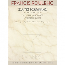 프랑시스 풀랑크 피아노 작품집 악보 Francis Poulenc - Works for Piano [50499673]