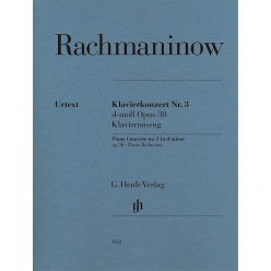 헨레 라흐마니노프 피아노 협주곡 3번 d단조 op 30 피아노 듀엣 악보 Henle Rachmaninoff [HN1452]
