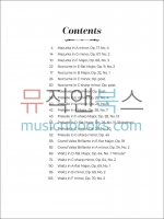 중급 피아노를 위한 쇼팽 선곡집 악보 Intermediate Chopin Favorites [01364789]
