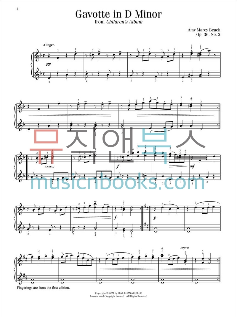 중급 피아노를 위한 낭만주의 시대 선곡집 악보 Intermediate Romantic Era Favorites [00338302]