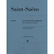 헨레 생상스 앙상블을 위한 동물의 사육제 실내악 악보 세트 Saint-Saëns Le Carnaval des animaux [HN939]