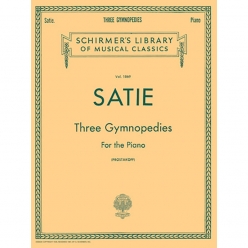 에릭 사티 짐노페디 피아노 악보 쉬머 Erik Satie 3 Gymnopedies Schirmer [50262410]