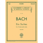 바흐 6개의 무반주 첼로 모음곡 BWV 1007-1012 악보 쉬머 Bach 6 Suites for Cello Solo Schirmer [50260150]