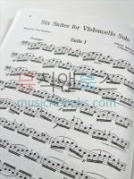 바흐 6개의 무반주 첼로 모음곡 BWV 1007-1012 악보 쉬머 Bach 6 Suites for Cello Solo Schirmer [50260150]