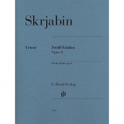 헨레 스크리아빈 12개의 연습곡집 op 8 피아노 악보 Scriabin Twelve Etudes [HN1486]