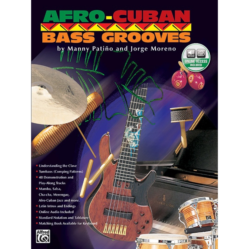 아프로큐반 베이스 그루브 교재 (온라인 음원 포함) Afro-Cuban Bass Grooves [00-EL9707CD]