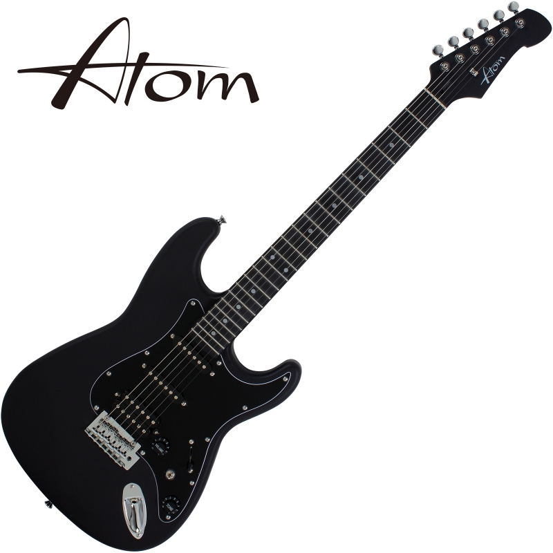 Atom 아톰 일렉기타 S1 Matt Black (리치라이트 지판) Atom 아톰 일렉기타 S1 Matt Black (리치라이트 지판)