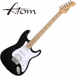 Atom 아톰 일렉기타 S1 Black (메이플 지판)
