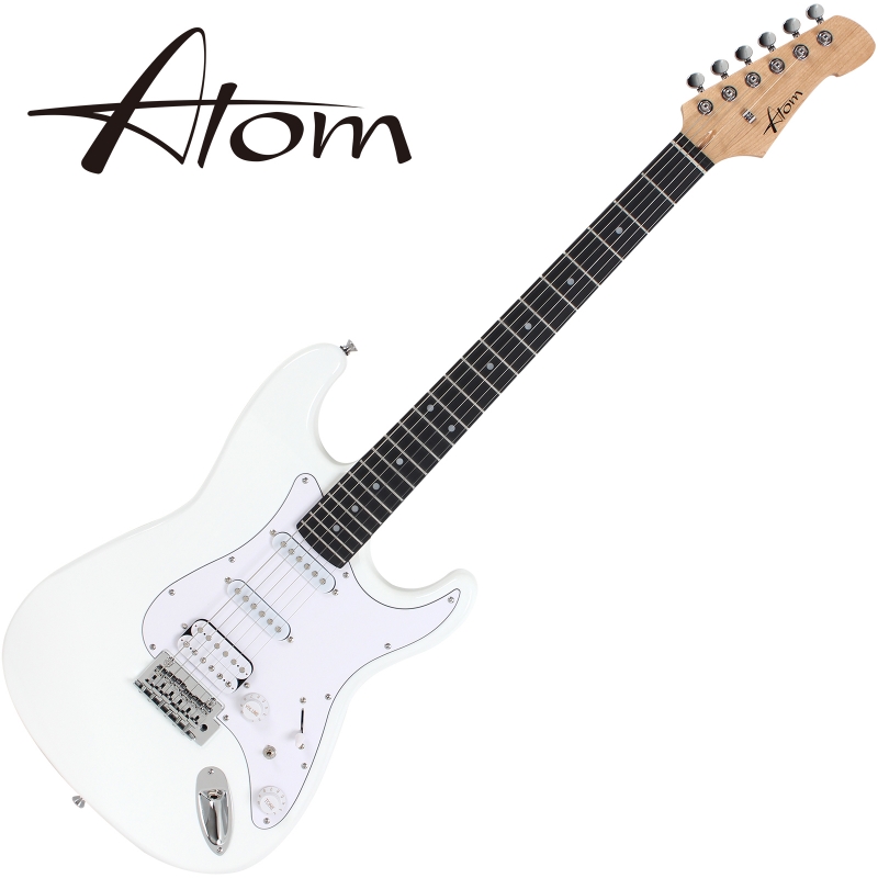 Atom 아톰 일렉기타 S1 White (리치라이트 지판) Atom 아톰 일렉기타 S1 White (리치라이트 지판)