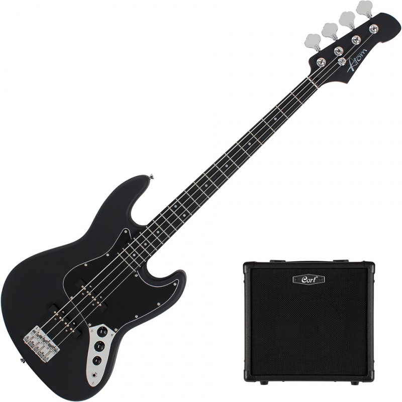 아톰 베이스 + 콜트 앰프 뉴비팩 Atom J1 + Cort CM15B (MBK/R) 아톰 베이스 + 콜트 앰프 뉴비팩 Atom J1 + Cort CM15B (MBK/R)