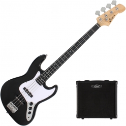 아톰 베이스 + 콜트 앰프 뉴비팩 Atom J1 + Cort CM15B (BK/R)