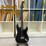 [칠불량 20%할인] Atom 아톰 일렉기타 S1 Matt Black (리치라이트 지판)