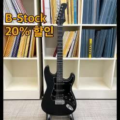 [칠불량 20%할인] Atom 아톰 일렉기타 S1 Matt Black (리치라이트 지판)
