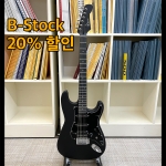 [칠불량 20%할인] Atom 아톰 일렉기타 S1 Matt Black (리치라이트 지판)