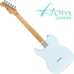 Atom 아톰 일렉기타 코퍼 소닉블루 Copper Sonic Blue (리치라이트 지판)