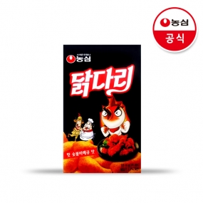 농심 닭다리 핫숯불바베큐맛 66g